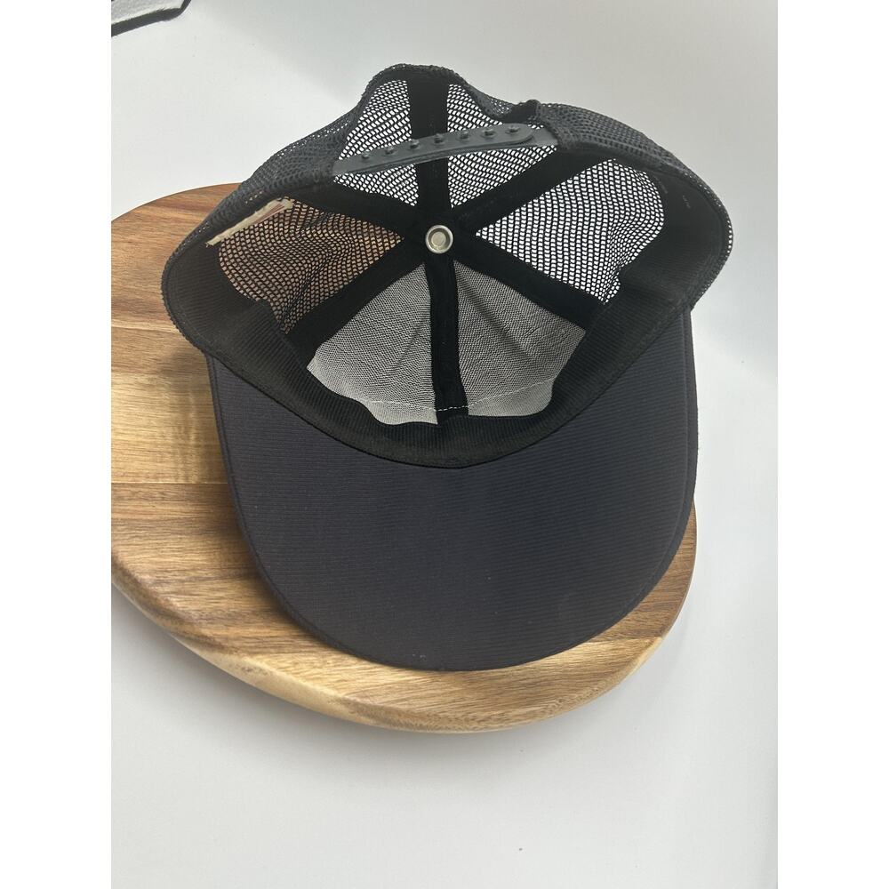 USS Louisville Hat Cap Snap Back Mesh Trucker Mens Navy USA Black Scrambled Eggs - Picture 7 of 11